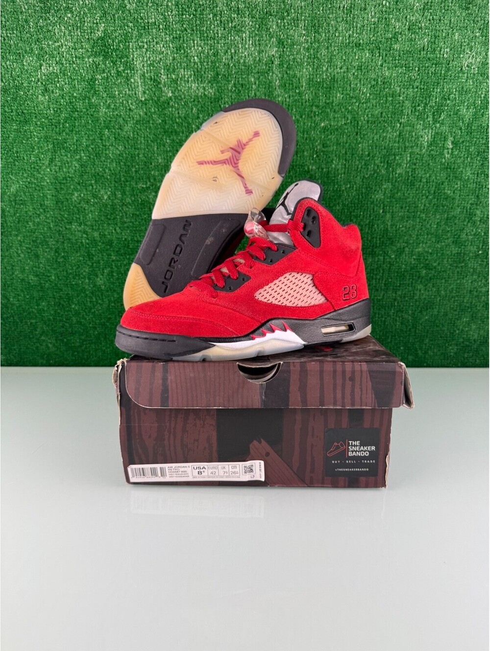 Size 8.5 - Jordan 5 Retro Mid Raging Bull